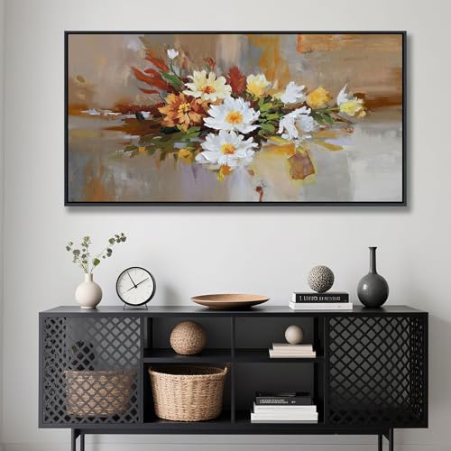 Yellow Floral Wall Art