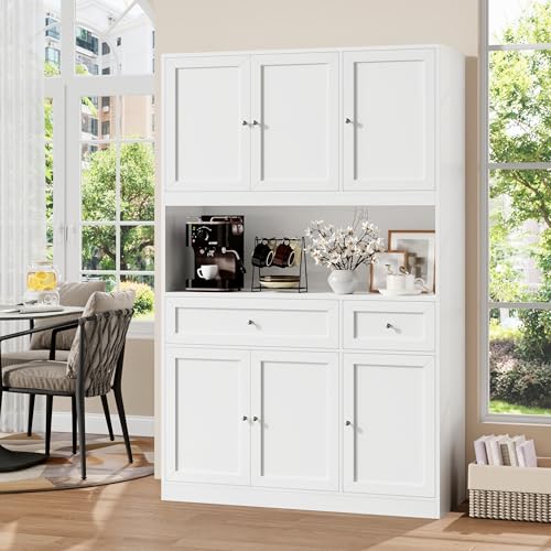72" Kitchen Pantry Cabinet