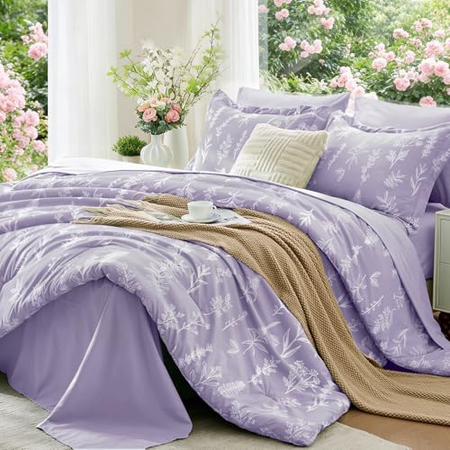 Lavender Twin Comforter Set