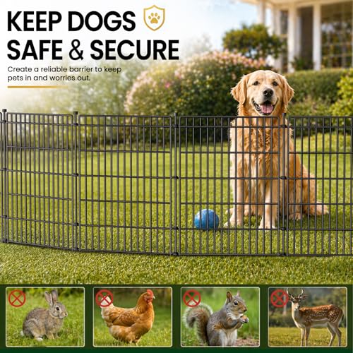 No Dig Garden Fence