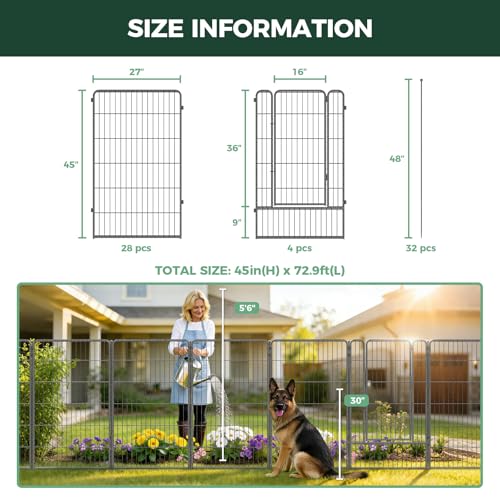 No Dig Garden Fence