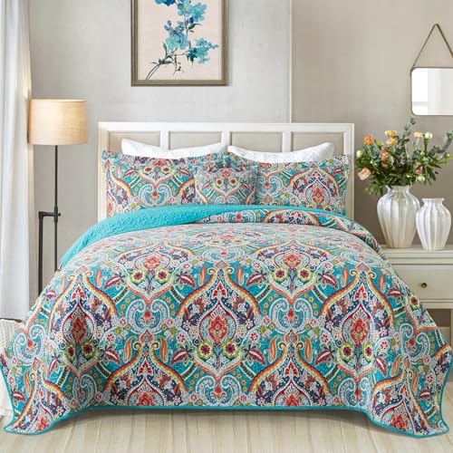 Cotton Quilt Queen Bedding Set