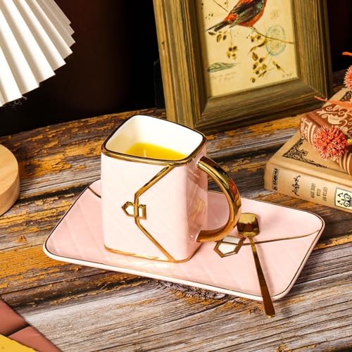 2 Sets Coffee Mug Elegant Handbag Shaped Cup