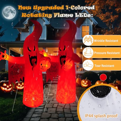 Halloween Inflatable Ghost Decoration (8FT casper the ghost)