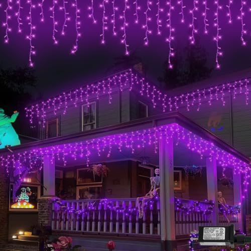 Purple Halloween Lights (99 Foot)