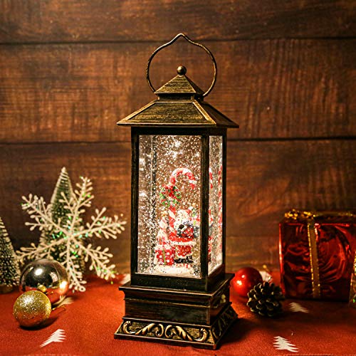 Christmas Musical Snow Globe Lantern