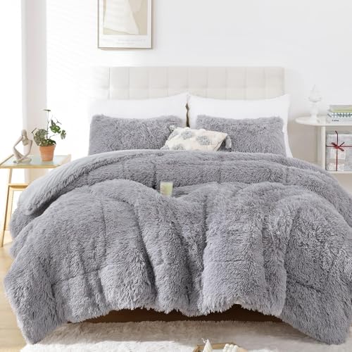 Fluffy Full Size Comforter Set