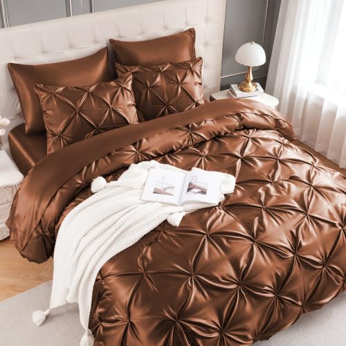 Satin California King Comforter Set