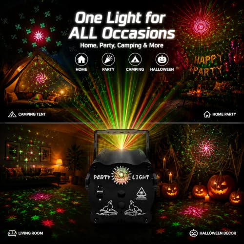 Party Lights Indoor Projector Disco Laser Stage Lamp
