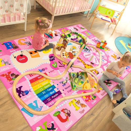 BENRON 4x6 Playroom Rug Washable