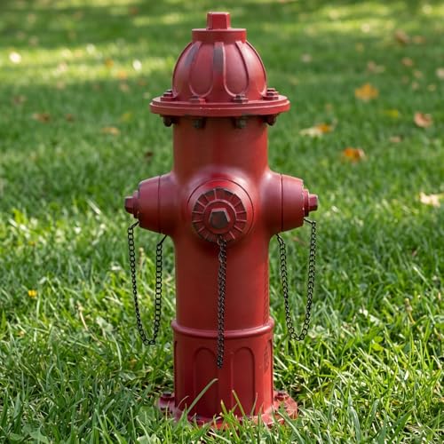 Garden Fire Hydrant Outdoor Statue Decorative for Dog to Peed on