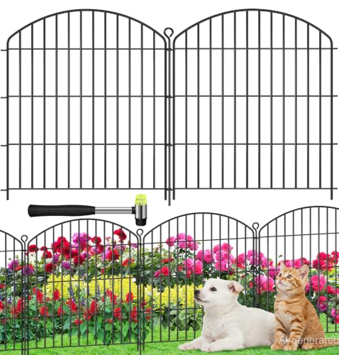 Decorative Garden Fence 32in