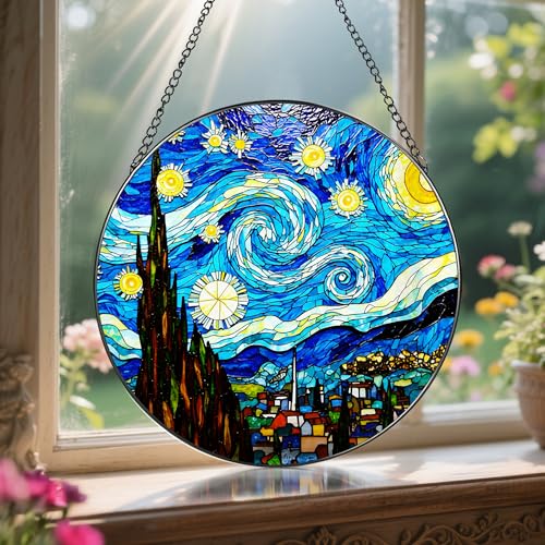 8'' Van Gogh Starry Night Sun Catcher Ornament