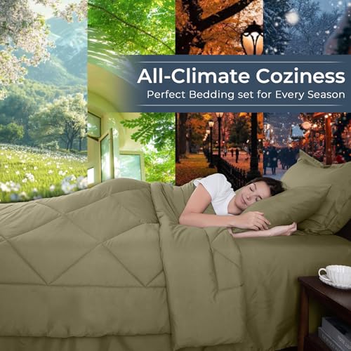 7 Piece California King Comforter Set