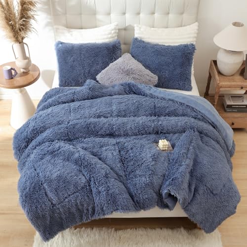 Fluffy Queen Comforter Set
