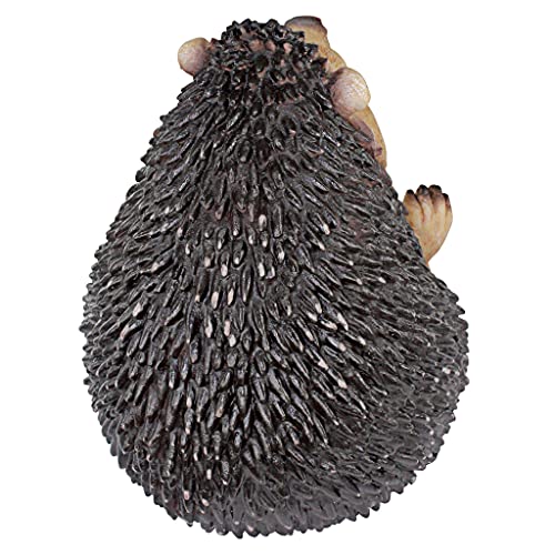 Roly Poly Laughing Hedgehog Statue