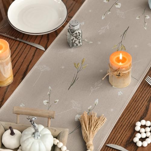210 GSM Fall Table Runner Home Party Decor 13x108 Inch