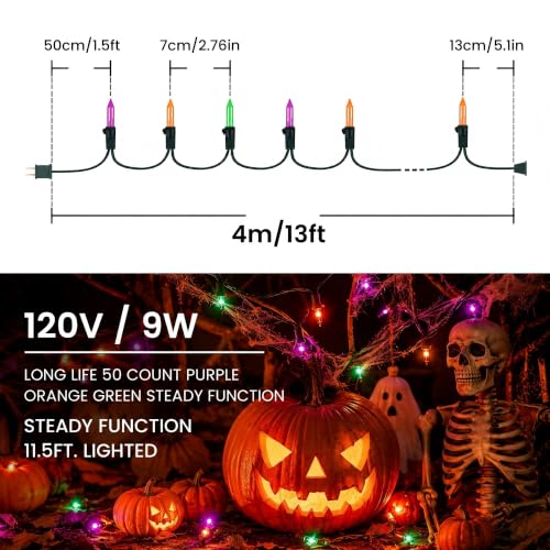 Halloween String Lights (50 Count)