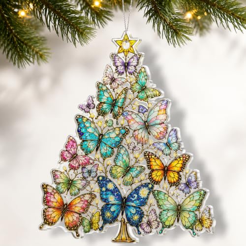 Butterfly Christmas Ornament 2026