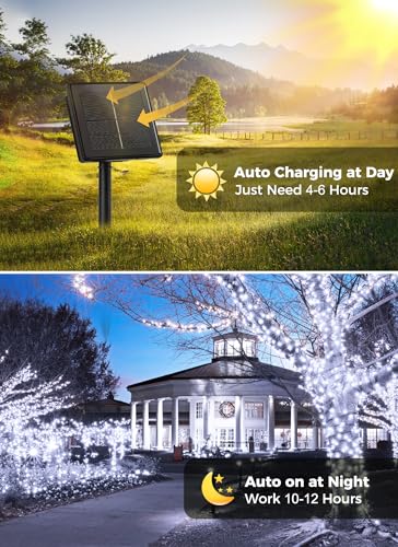 Solar String Lights Outdoor (40 Foot)
