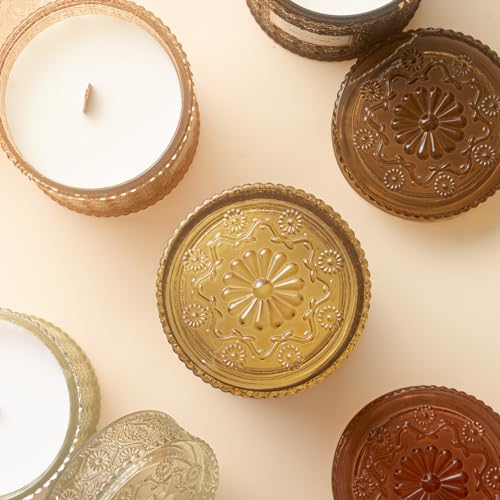 Ginger & White Musk Scented Candle for Home (19 Ounce)
