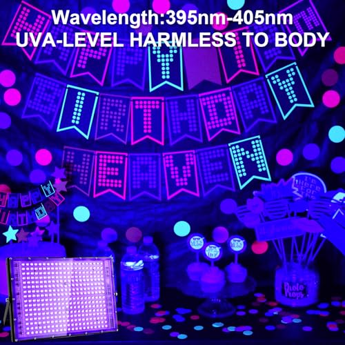 2 Pack 300W Black Lights (2 Count)