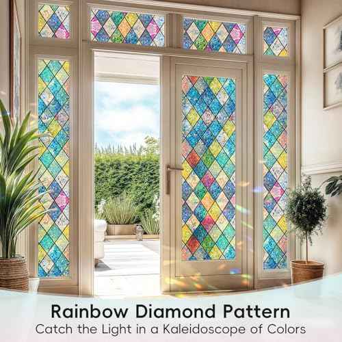 Stained Glass Window Film (463.54 sq in)