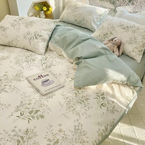 Vintage Floral Comforter Set Queen