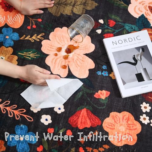 Runner Rug 2'7"x8' Washable