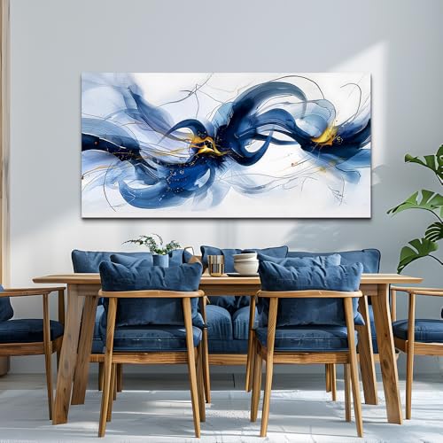 Canvas Wall Art For Living Room Large Wall Decor For Office Bedroom Decorations Abstract Ink Painting Artwork Room Wall Mural Aesthetic Home Decor 30x60 In
