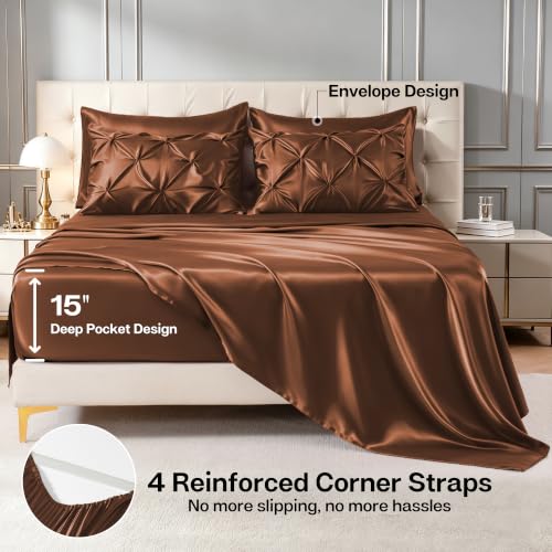Satin California King Comforter Set
