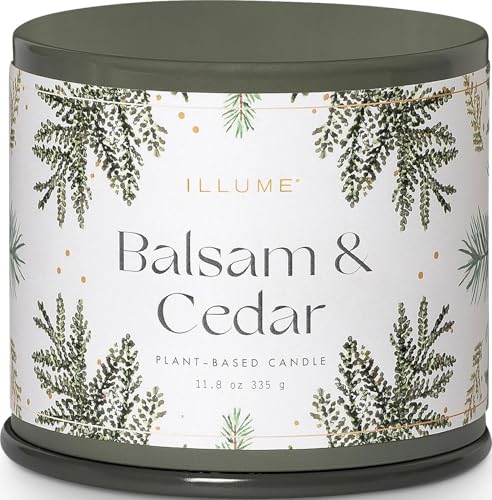Candle Tin Balsam Cedar Vanity 11.9 Ounce