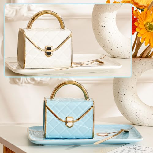 2 Sets Coffee Mug Elegant Handbag Shaped Cup
