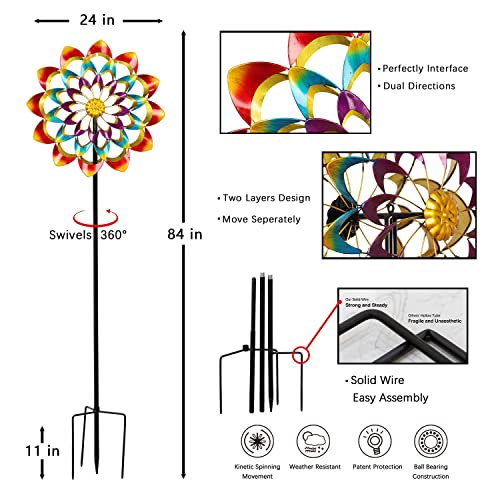 Yard Garden Wind Spinner