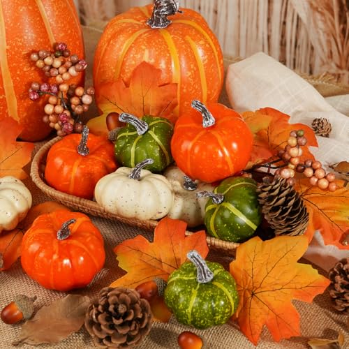 Pumpkin Decor Set (25 Count)
