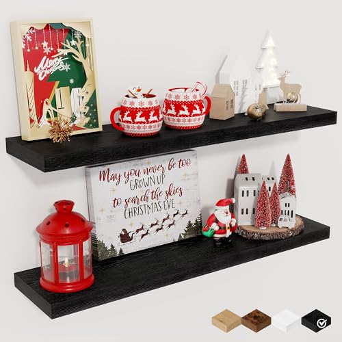 Floating Shelves for Wall (2 Count)