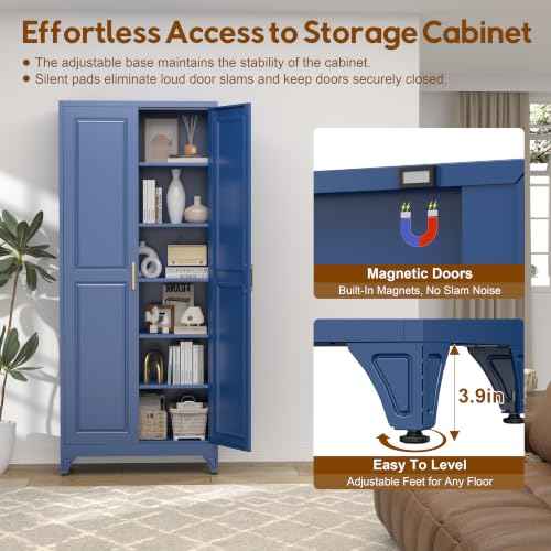 75" Kitchen Pantry Cabinet