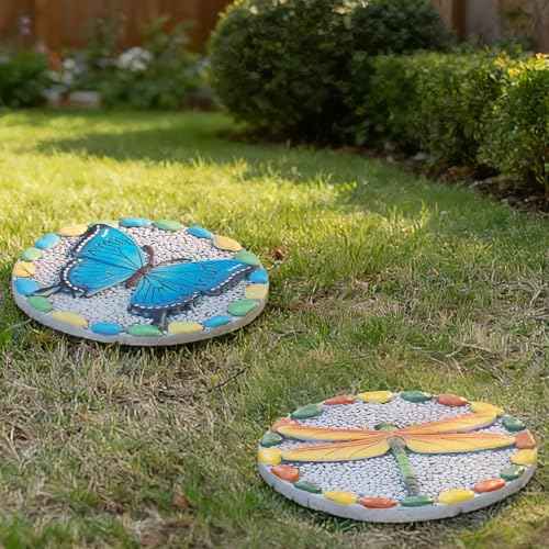 Decorative Garden Stepping Stone Dragonfly