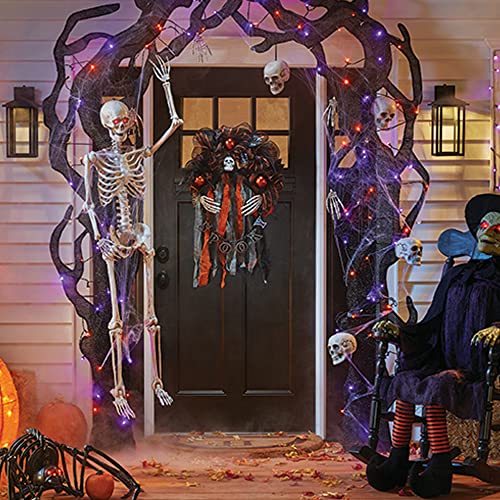 Purple and Orange Halloween Fairy String Lights (20 Foot)