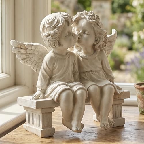Kissing Angel Statue