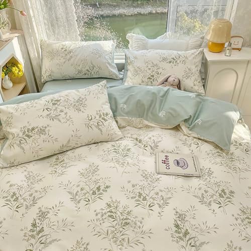 Vintage Floral Comforter Set Queen
