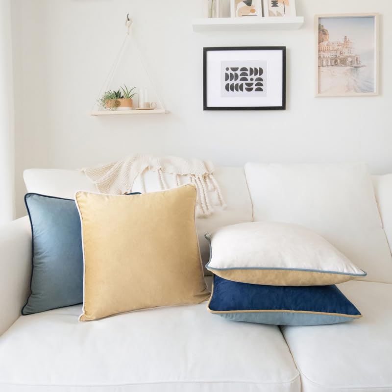 Decorative Throw Pillow Covers Cushion Cases (4 Count)