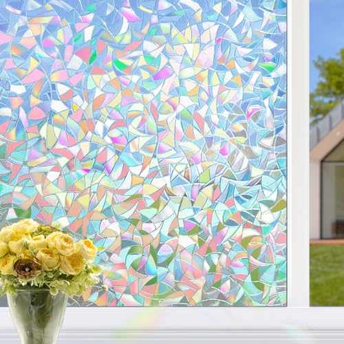 Window Privacy Film Static Cling (321.46 Sq Ft)