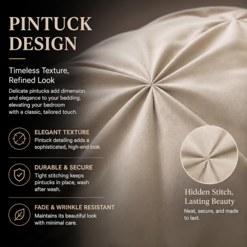 King Size Comforter Set Wheat