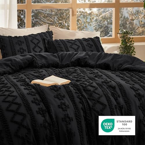 Tufted Boho Comforter Set Full Size