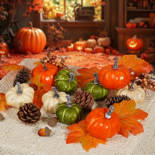 Pumpkin Decor Set (25 Count)