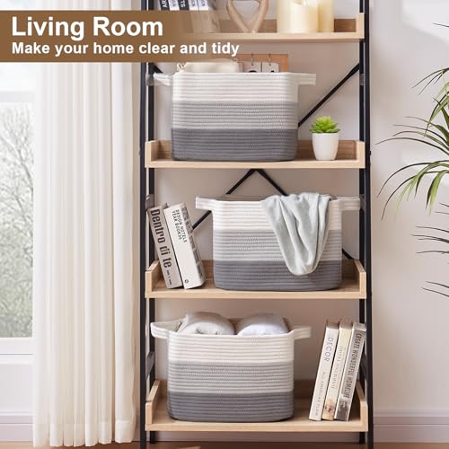 Storage Basket for Organizing 3 Pack (3 Count)