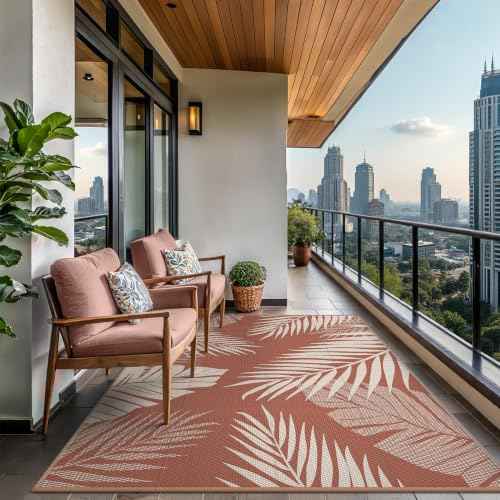 Outdoor Rug Waterproof Plastic Rugs for Patio (108 Sq Ft)
