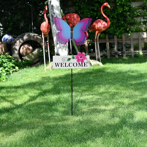 Metal Insects Garden Stake