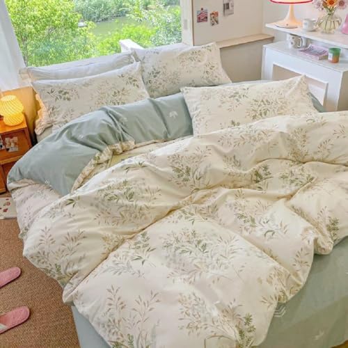 Vintage Floral Comforter Set Queen
